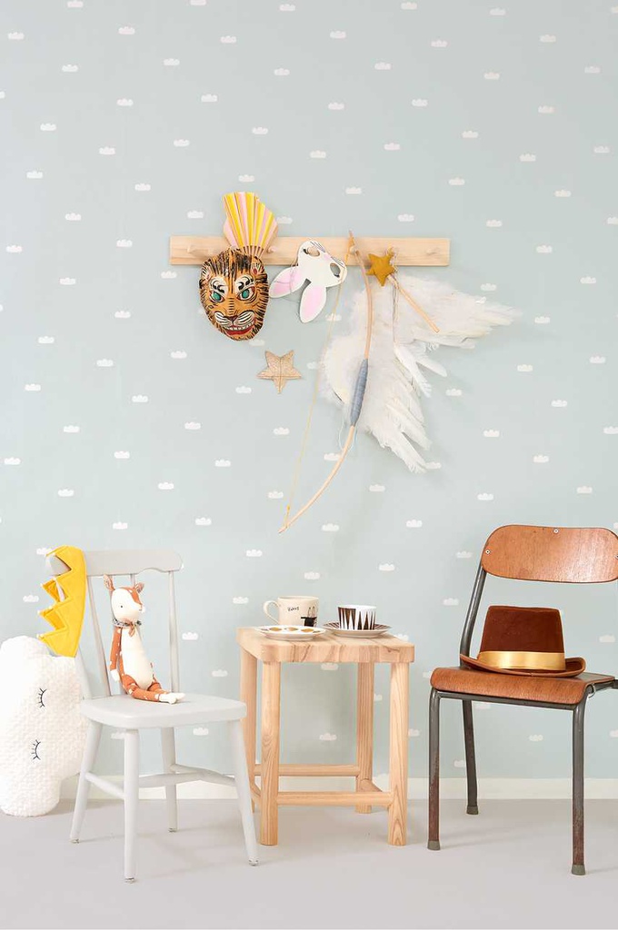 Vintage Collection Dreamy Clouds Dusty Blue (Por Rollo)