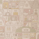 Majvillan Dollhouse - Sunny Pink (Por Rollo)