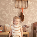 Vintage Collection Summer Fields Dusty Brown (Por Rollo)
