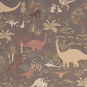 Majvillan Dinosaur Vibes - Evening Gray (Por Rollo)