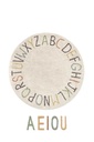 Alfombra Lavable ABC Color and Letters