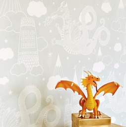 [PTM-10304] Majvillan Dragon Sky - Grey (Por Rollo)