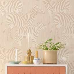 [PTM-14102] Majvillan Safari Stripes - Dusty Beige (Por Rollo)